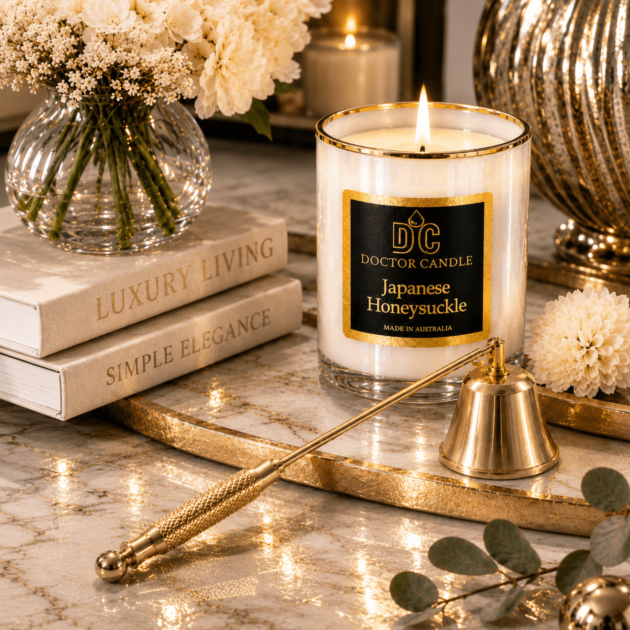Japanese Honeysuckle Scented Candle | Doctor Candle - Doctor Candle