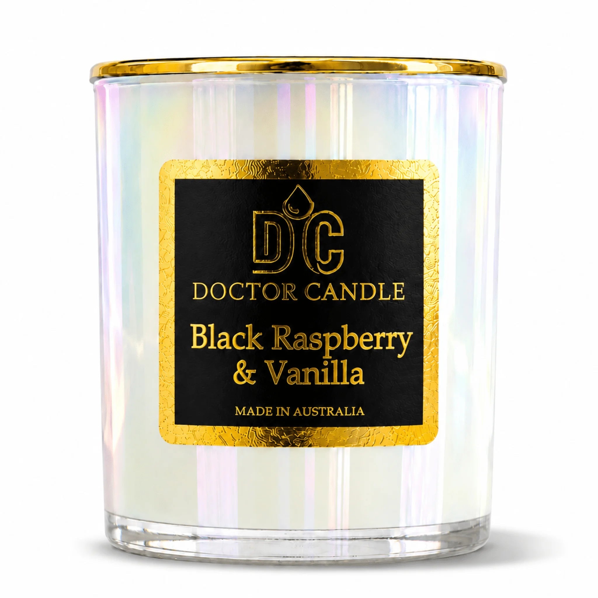 Black Raspberry & Vanilla Scented Candle | Doctor Candle - Doctor Candle