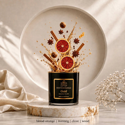 Gold Scented Candle | Doctor Candle - Doctor Candle