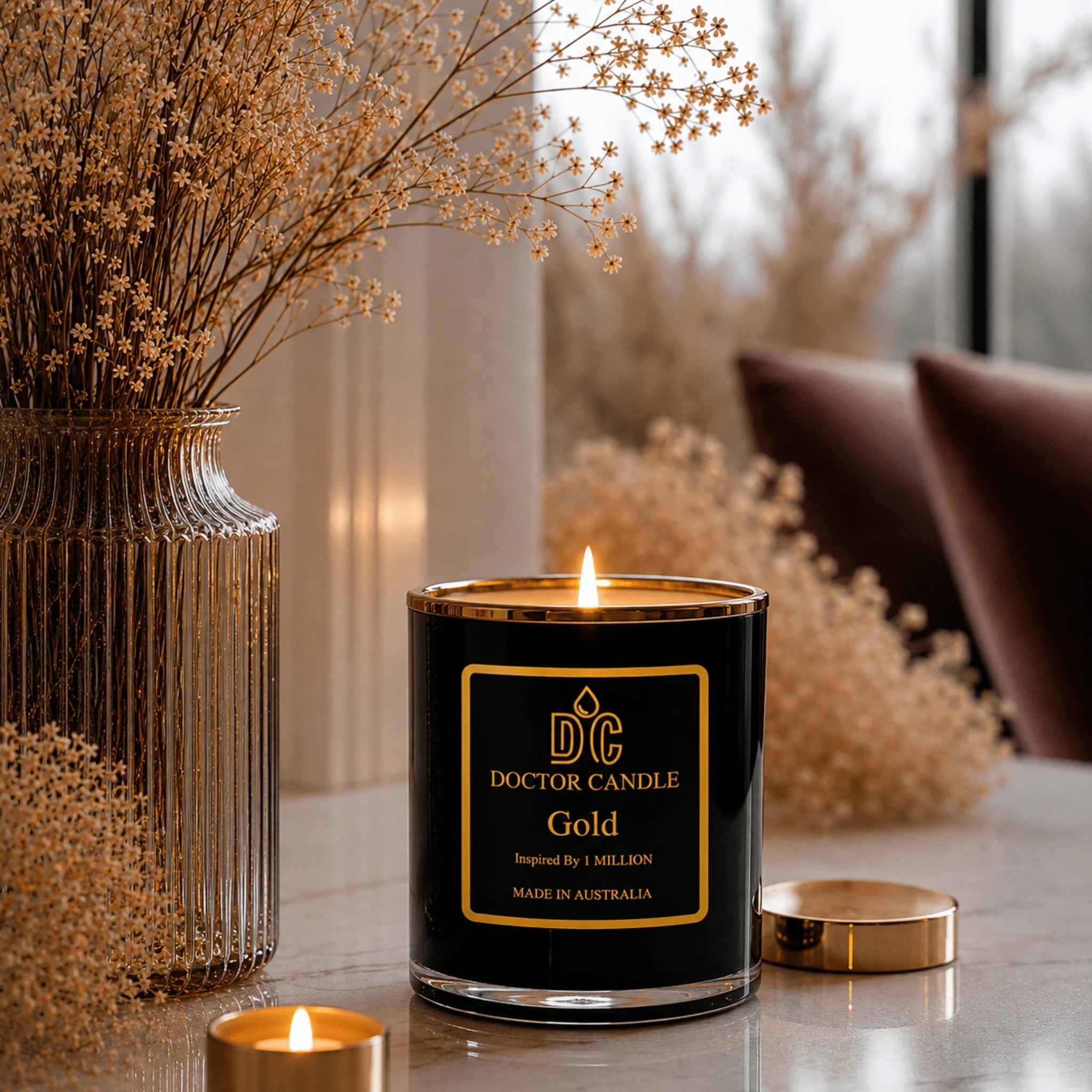 Gold Scented Candle | Doctor Candle - Doctor Candle