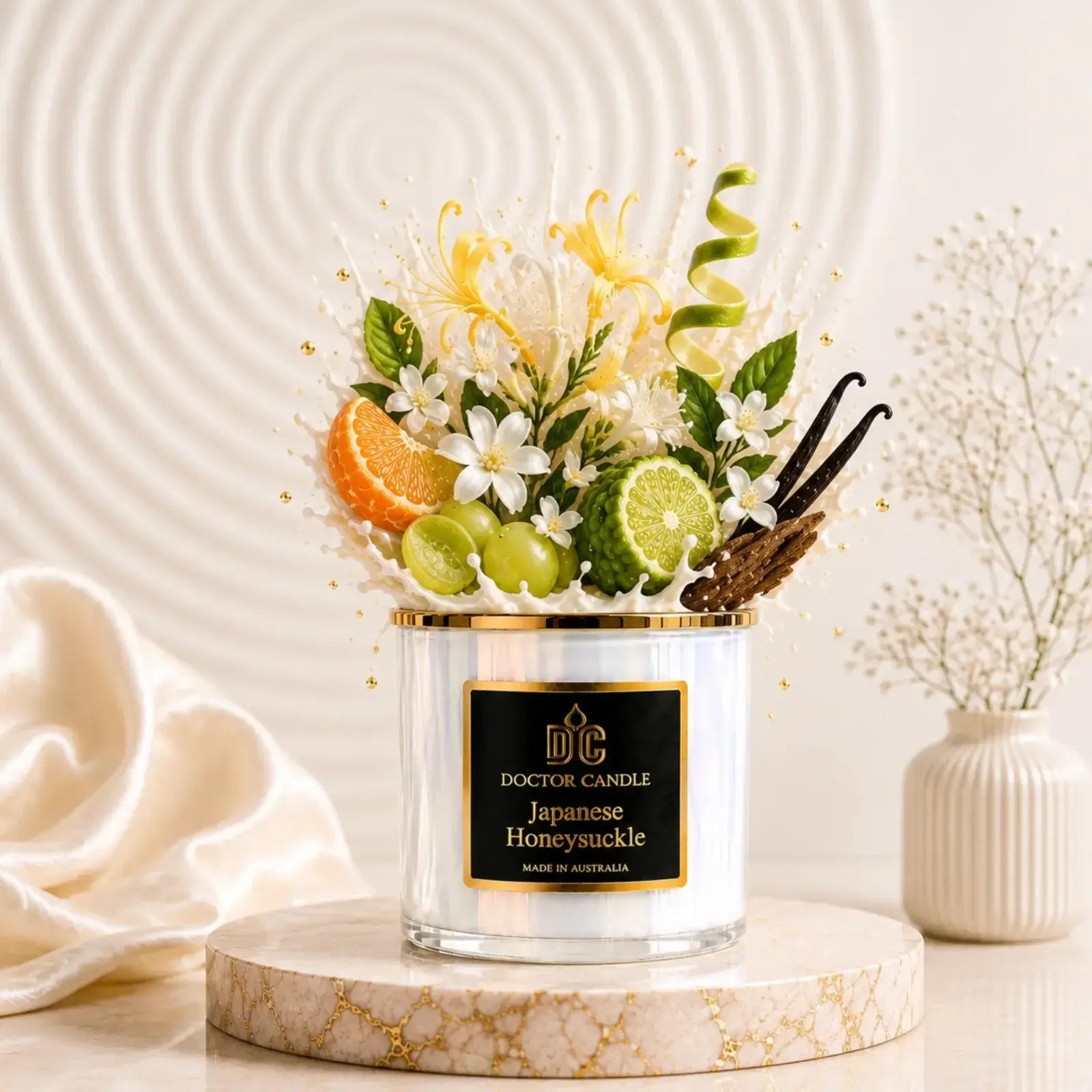 Japanese Honeysuckle Scented Candle | Doctor Candle - Doctor Candle