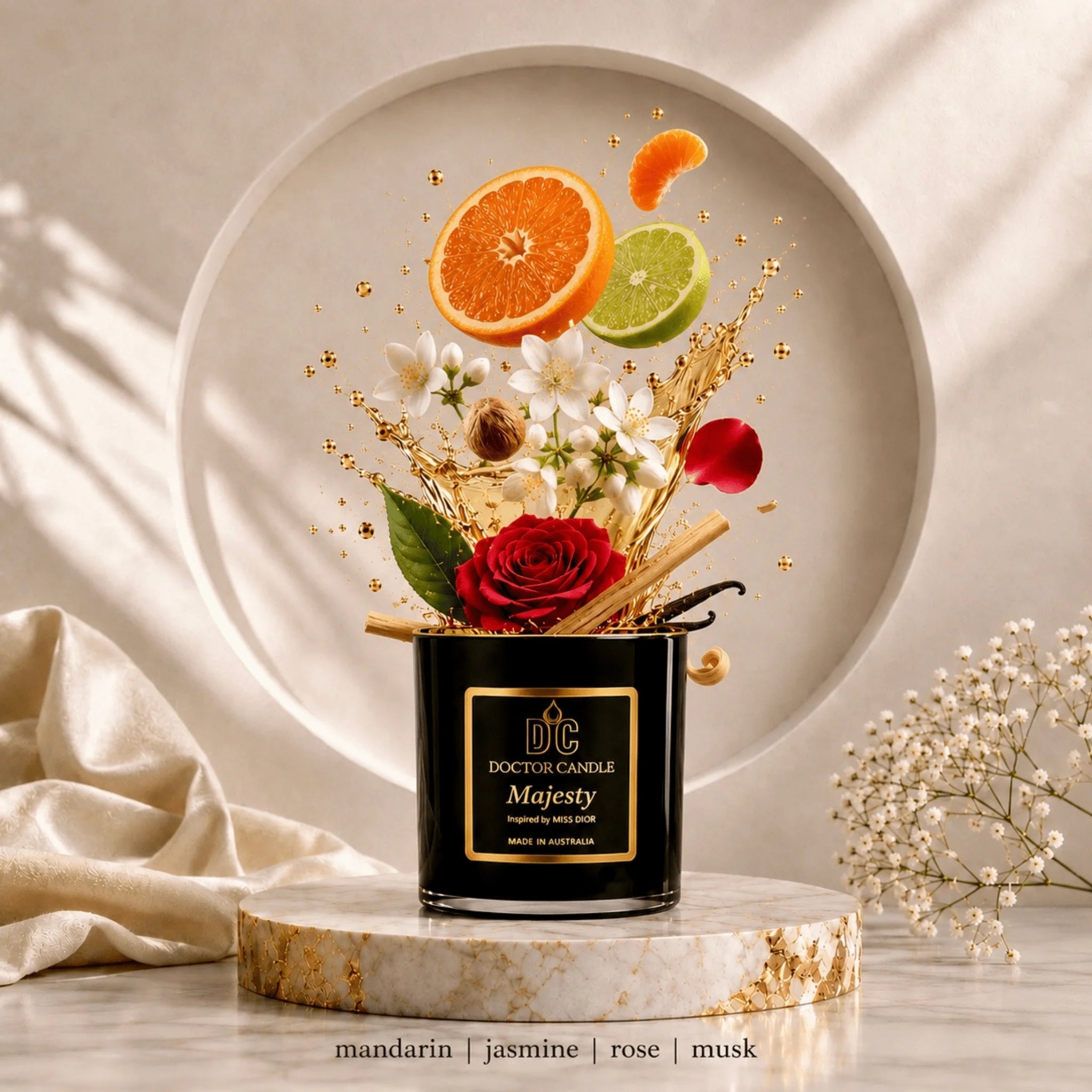 Majesty Scented Candle | Doctor Candle - Doctor Candle